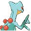 Sceptile shiny back-facing sprite from Pokémon Sapphire
