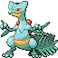 Sceptile shiny front-facing sprite from Pokémon Sapphire