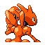 Scizor back-facing sprite from Pokémon Sapphire
