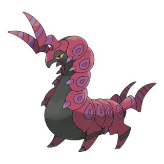Scolipede official artwork