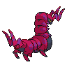Scolipede back-facing sprite from Pokémon White