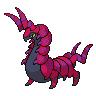 Scolipede front-facing sprite from Pokémon White