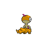 Scraggy shiny back-facing sprite from Pokémon White 2