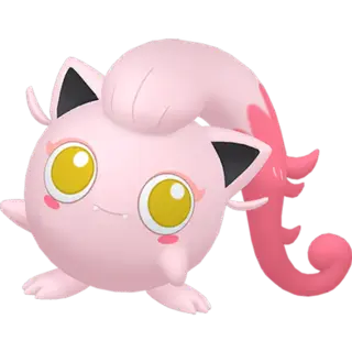 Scream Tail front-facing sprite from Pokémon Violet