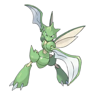 Scyther official artwork