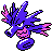 Seadra shiny front-facing sprite from Pokémon Crystal