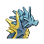 Seadra back-facing sprite from Pokémon FireRed