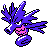 Seadra shiny front-facing sprite from Pokémon Gold