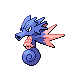Seadra shiny front-facing sprite from Pokémon SoulSilver