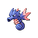 Seadra shiny front-facing sprite from Pokémon Platinum