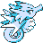 Seadra front-facing sprite from Pokémon Yellow