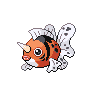 Seaking front-facing sprite from Pokémon White