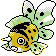 Seaking shiny front-facing sprite from Pokémon Crystal
