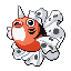 Seaking front-facing sprite from Pokémon Emerald