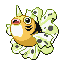 Seaking shiny front-facing sprite from Pokémon Emerald