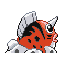 Seaking back-facing sprite from Pokémon FireRed