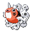 Seaking front-facing sprite from Pokémon FireRed