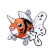 Seaking front-facing sprite from Pokémon SoulSilver