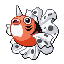 Seaking front-facing sprite from Pokémon Ruby