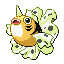 Seaking shiny front-facing sprite from Pokémon Ruby