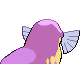 Sealeo shiny back-facing sprite from Pokémon HeartGold