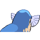 Sealeo back-facing sprite from Pokémon Platinum