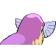 Sealeo shiny back-facing sprite from Pokémon Platinum