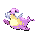 Sealeo shiny front-facing sprite from Pokémon Platinum