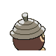 Seedot back-facing sprite from Pokémon HeartGold
