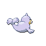 Seel back-facing sprite from Pokémon Black