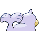 Seel back-facing sprite from Pokémon Diamond