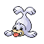 Seel front-facing sprite from Pokémon FireRed