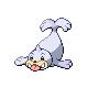 Seel front-facing sprite from Pokémon SoulSilver