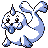 Seel front-facing sprite from Pokémon Blue