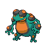 Seismitoad shiny front-facing sprite from Pokémon White 2