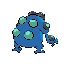Seismitoad back-facing sprite from Pokémon White
