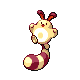 Sentret shiny front-facing sprite from Pokémon Pearl