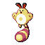 Sentret shiny front-facing sprite from Pokémon Emerald