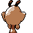 Sentret back-facing sprite from Pokémon Gold
