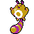 Sentret shiny front-facing sprite from Pokémon Gold