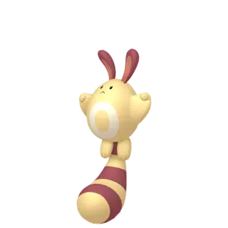 Sentret shiny front-facing sprite from Pokémon X