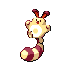 Sentret shiny front-facing sprite from Pokémon Platinum