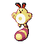 Sentret shiny front-facing sprite from Pokémon Ruby