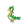 Servine front-facing sprite from Pokémon White 2