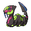 Seviper shiny front-facing sprite from Pokémon Emerald