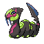 Seviper shiny front-facing sprite from Pokémon Ruby