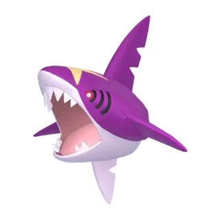 Sharpedo shiny front-facing sprite from Legends Za