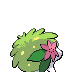 Shaymin back-facing sprite from Pokémon Diamond