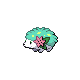 Shaymin shiny front-facing sprite from Pokémon Diamond