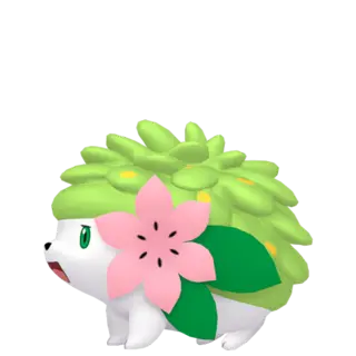 Shaymin front-facing sprite from Pokémon Legends: Arceus